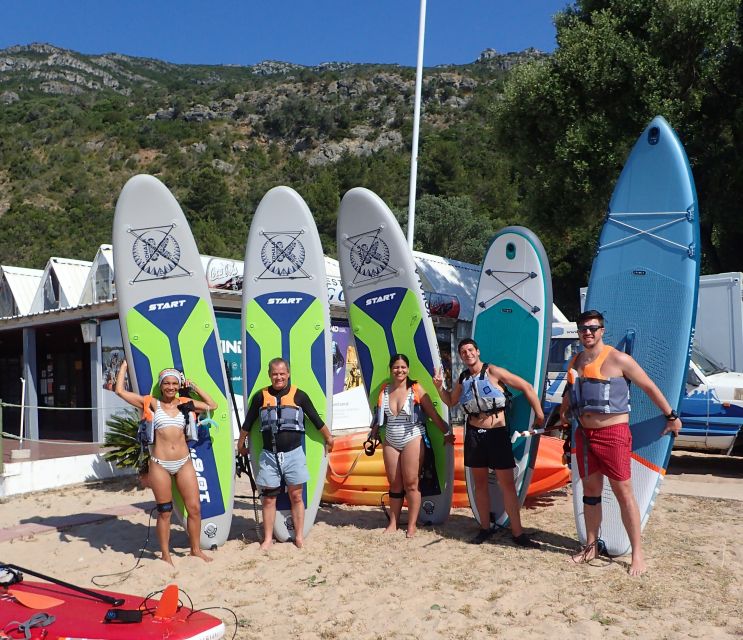 Lisbon: Stand Up Paddle Lesson in Arrábida, Setubal,Sesimbra - What the $58 price includes