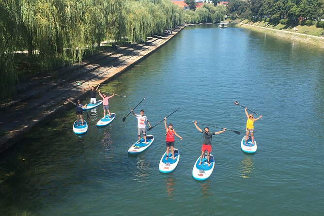 Ljubljana Stand-Up Paddle Boarding Lesson and Tour - The first lesson: balance before sightseeing