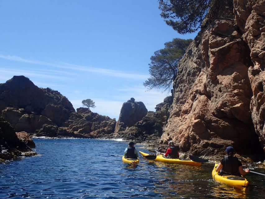 Lloret de Mar: 3-Hour Kayak and Snorkel Tour on Costa Brava - Paddling through the Costa Brava rock passages