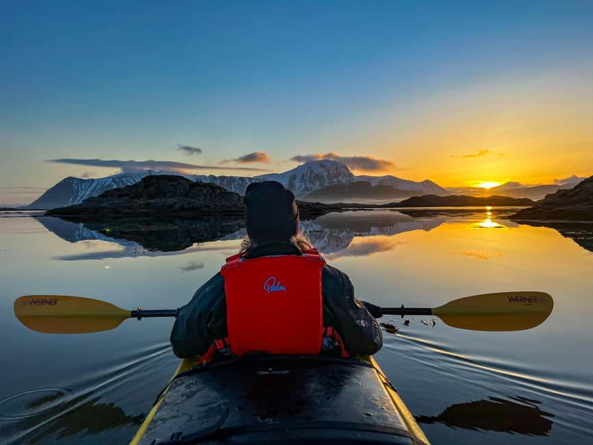 Lofoten: Half-Day Winter Kayak Adventure - Meeting your guide at the little red container
