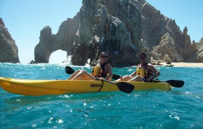 Los Cabos Arch and Playa del Amor Tour by Glass Bottom Kayak