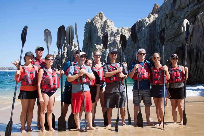 Los Cabos Arch & Playa del Amor Tour by Glass Bottom Kayak - Sea lions, birds, and the small glass window