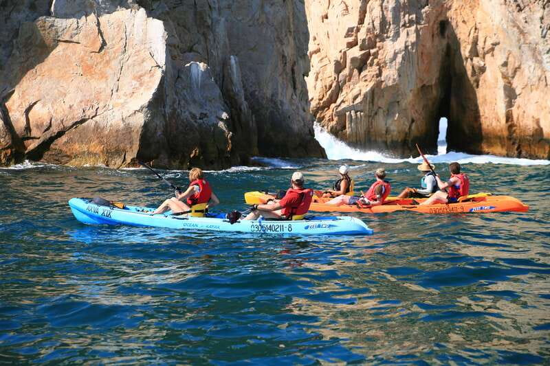 Los Cabos: The Arch and Lover's Beach Kayaking + Snorkeling - The Arch, viewed from the kayak