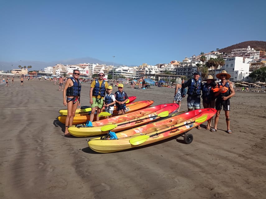 Los Cristianos: Kayak & Snorkel Tour with turtles and photos included - Starting at El Carmen 4 in Los Cristianos