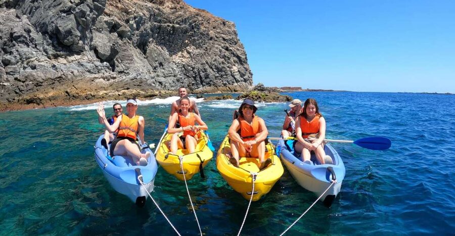 Los Cristianos: Kayaking and Snorkeling with Marine Wildlife - Key points to know before you book