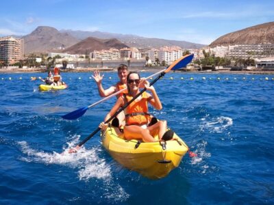 Los Cristianos: Kayaking and Snorkeling with Marine Wildlife
