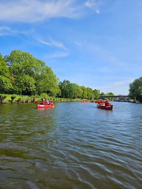 Lübeck's old town by canoe: explore and circumnavigate on your own - Setting off from Falkenstraße