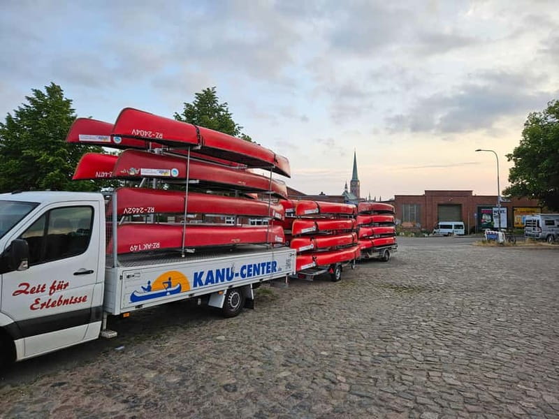 Lübeck's old town by canoe: explore and circumnavigate on your own - Adding the Devil’s Island loop