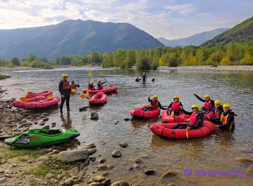 Lucca: kayak nel torrente Lima - Paddling the summer Lima River