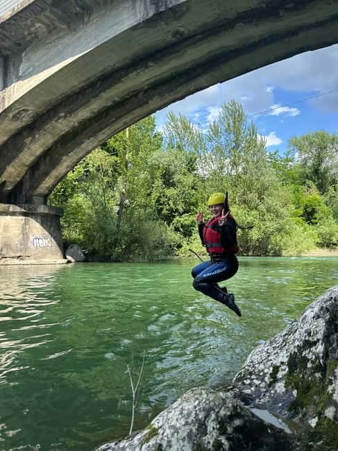 Lucca: kayaking at the devil's bridge - The five-minute return to the starting point