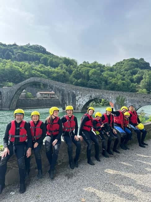 Lucca: kayaking at the devil's bridge - Who will enjoy it most