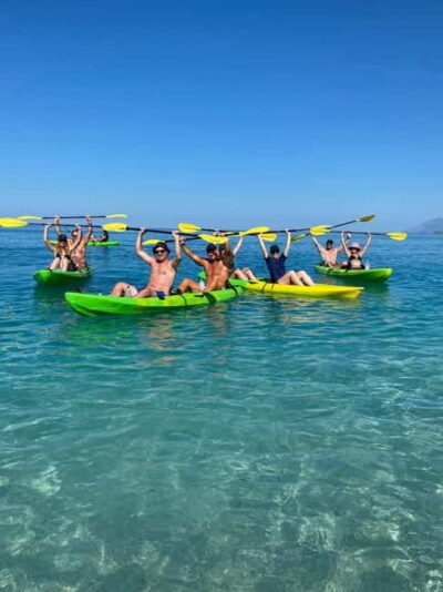 Lukova – Kroreza secret beaches and caves: Kayak & SUP Tour
