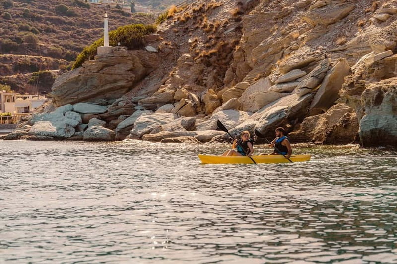 Lygaria Beach: Eco-Friendly Kayak Adventure - Starting from Lygaria Beach near Agia Pelagia