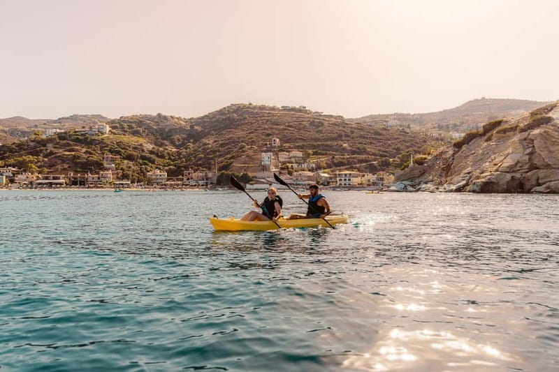 Lygaria Beach: Eco-Friendly Kayak Adventure - Guided help or freedom to paddle