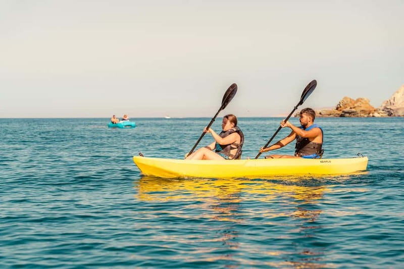 Lygaria Beach: Eco-Friendly Kayak Adventure - Picking a single or double kayak