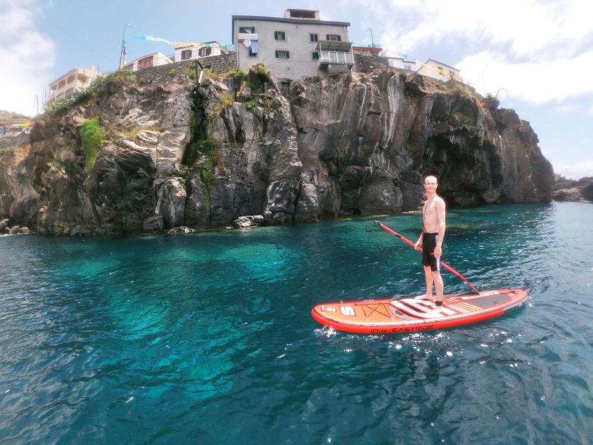 Madeira: Private Paddleboard & Snorkel - A closer look at Madeira from the sea