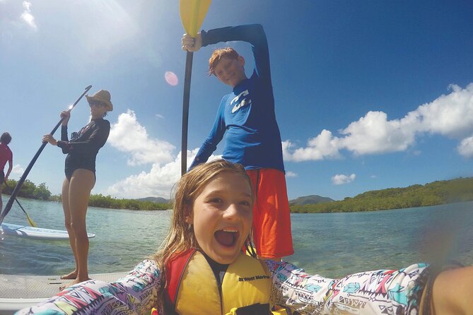 Magic Mangrove Paddle in Beef Island Lagoon - Paddling through the mangrove nursery