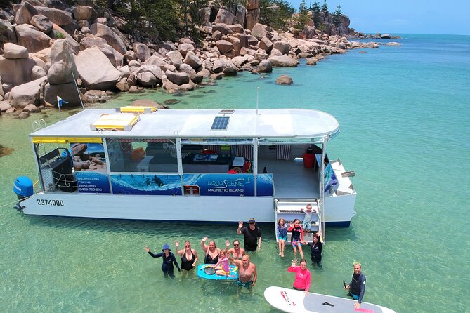 Magnetic Island Discovery Tour with Snorkeling & Paddle Boarding - Paddle boards, a pontoon, and time to slow down