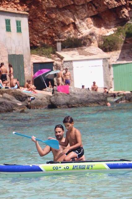 Mallorca Experinence: Es Trenc con Paddlesurf y Snorkel - The van ride and pickup plan