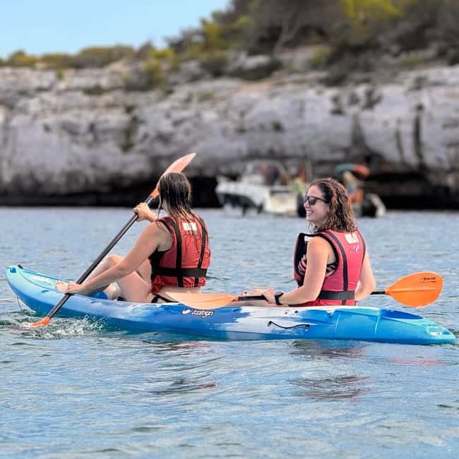 Mallorca: Kayak and Paddleboard Excursion Through Crystal Clear Caves - Sea caves, snorkeling, and safe coasteering