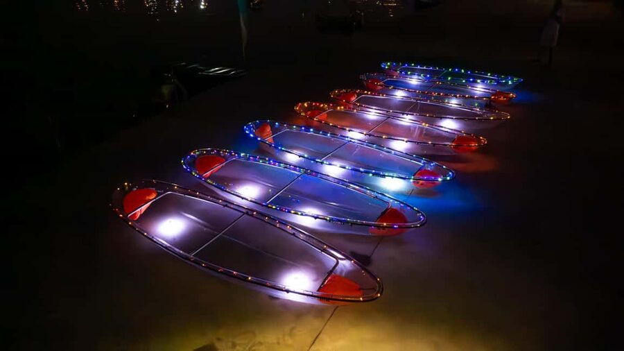 Malta: Illuminated Night Kayak Tour - Glow In The Dark - Clothes, safety, and comfort after sunset