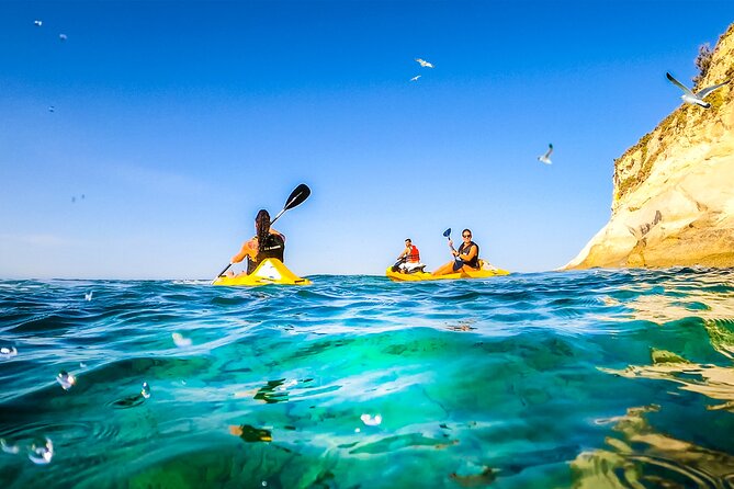 Malta: Ultimate Kayak Adventure - Starting beneath Sensi Lido at St Thomas Bay