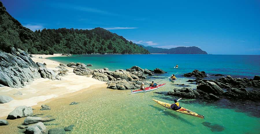 Mārahau: Abel Tasman Marine Reserve Kayak Tour - Tonga Arches and the heart of Abel Tasman