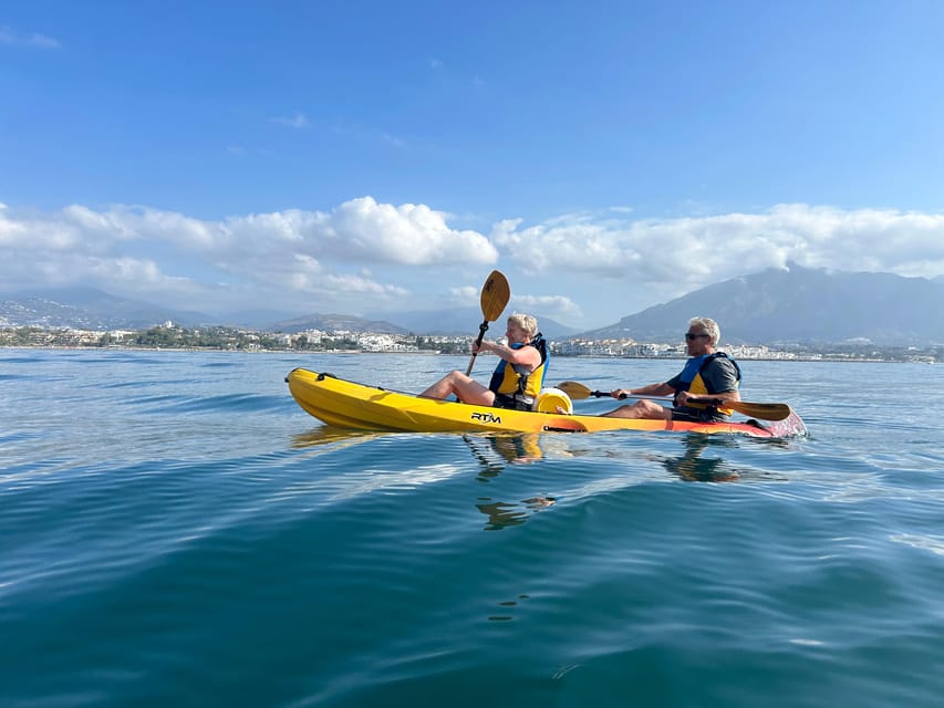 Marbella: Guided Kayak Tour in Puerto Banús - From Ventura del Mar to the mouth of Puerto Banús