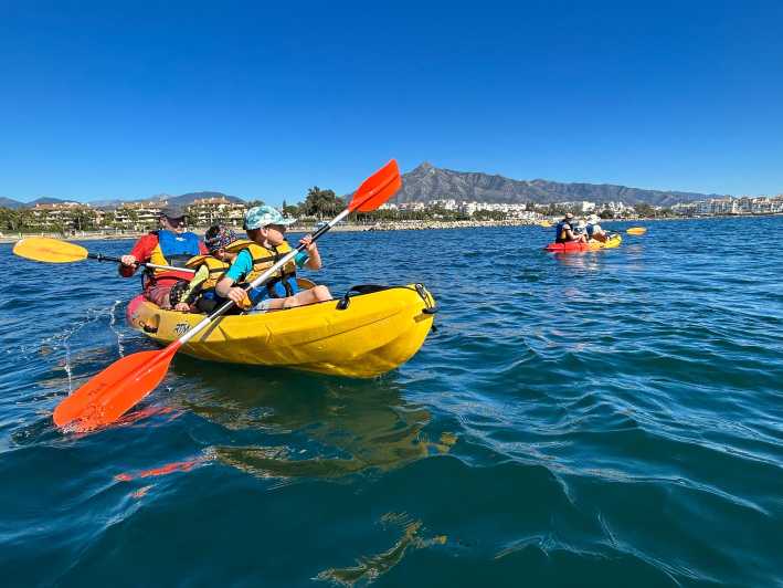 Marbella: Guided Kayak Tour in Puerto Banús - What is included for $53