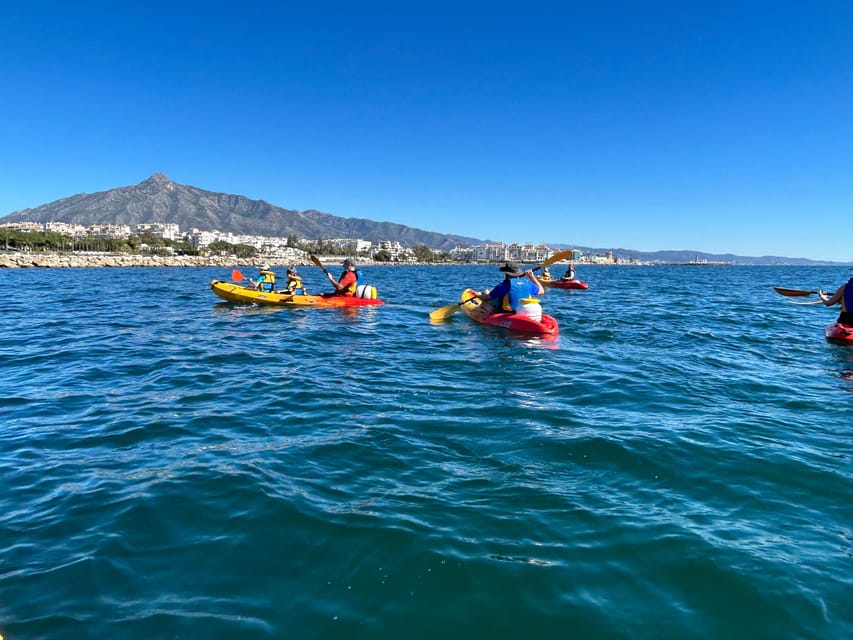 Marbella: Guided Kayak Tour in Puerto Banús - What to bring to the beach