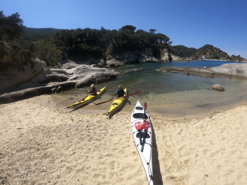 Marciana Marina: Elba Island Full-Day Kayaking Tour - Learning the basics before heading along the coast