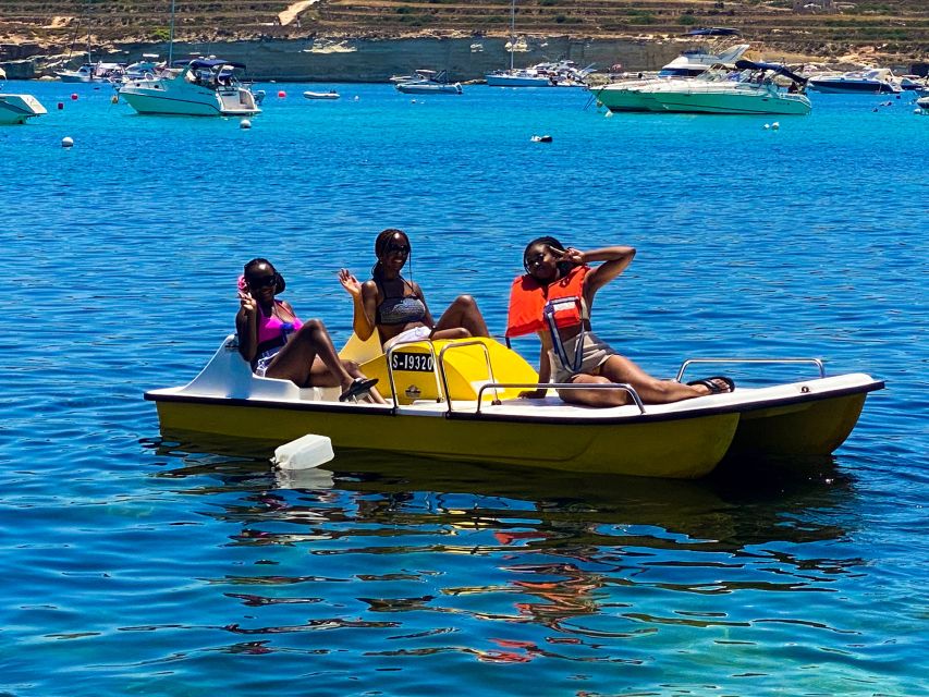 Marsaskala: Paddle Boat Rental in St. Thomas Bay - How the Paddle Boat Feels for First-Time Riders