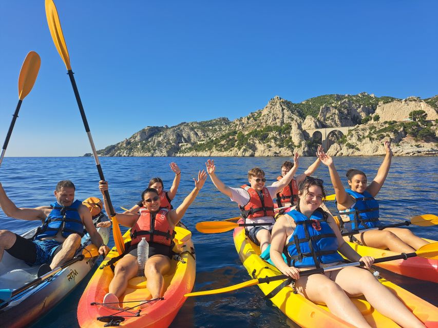 Marseille: Côte Bleue Calanques Half-Day Kayak Tour - Getting There From Marseille or a Cruise Ship