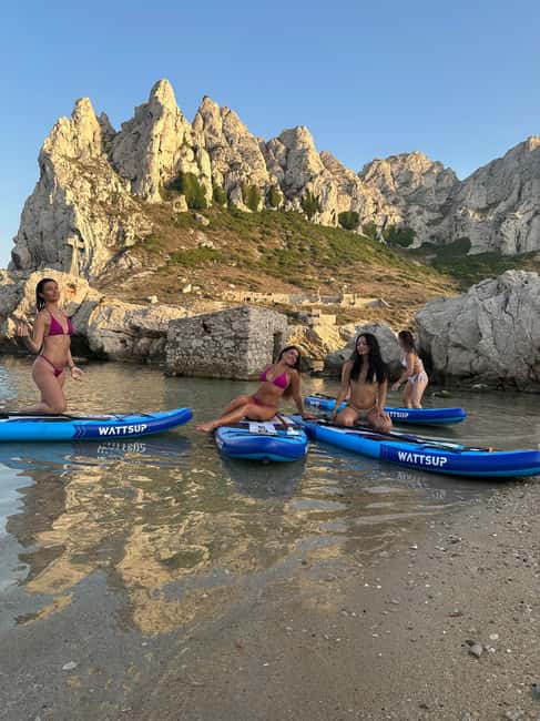 Marseille: stand-up paddle tour - discover the calanques - How the two-hour paddle unfolds