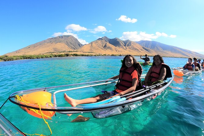 Maui Clear Kayak and Snorkel Tour: Swim with turtles (Makena) - Snorkeling with turtles, or staying aboard