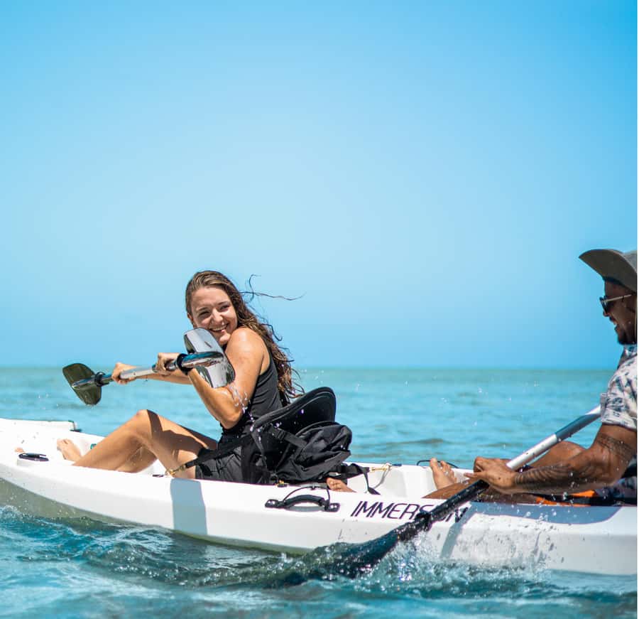 Mauritius: Guided Kayak tour to Benitiers Island - Who will enjoy this most?