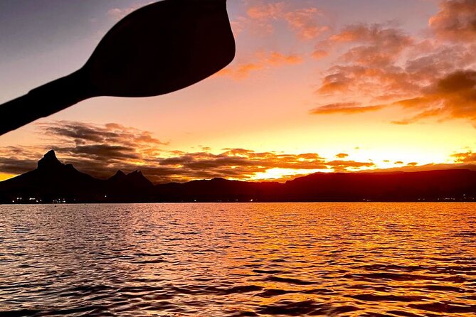 Mauritius: Guided Sunrise Kayak Tour on the Tamarin River - Sunrise beneath Rempart and 3 Mamelles