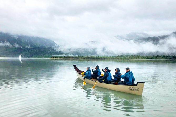 Mendenhall Glacier Lake Canoe Tour - Reaching the glacier from the water