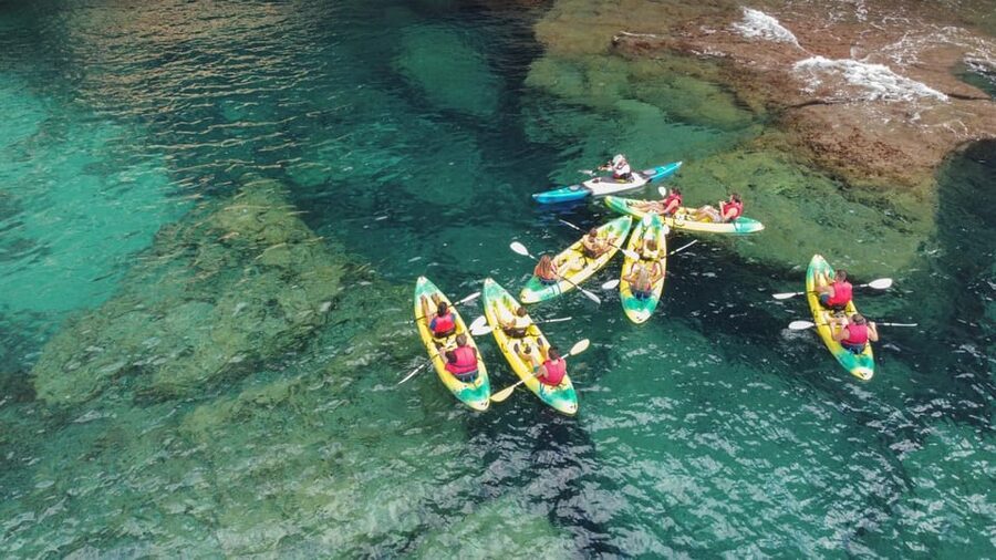 MENORCA: Kayak cave route + photo session. - The GoPro photo session