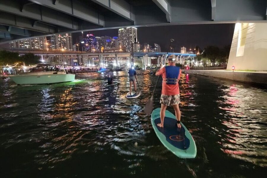 Miami: City Lights SUP or Kayak Night Tour - Who should book this Miami night tour?