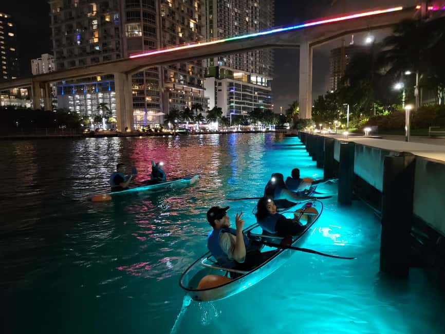 Miami: Guided LED-Lit Kayak Night Tour - Why Miami looks better from the water after dark
