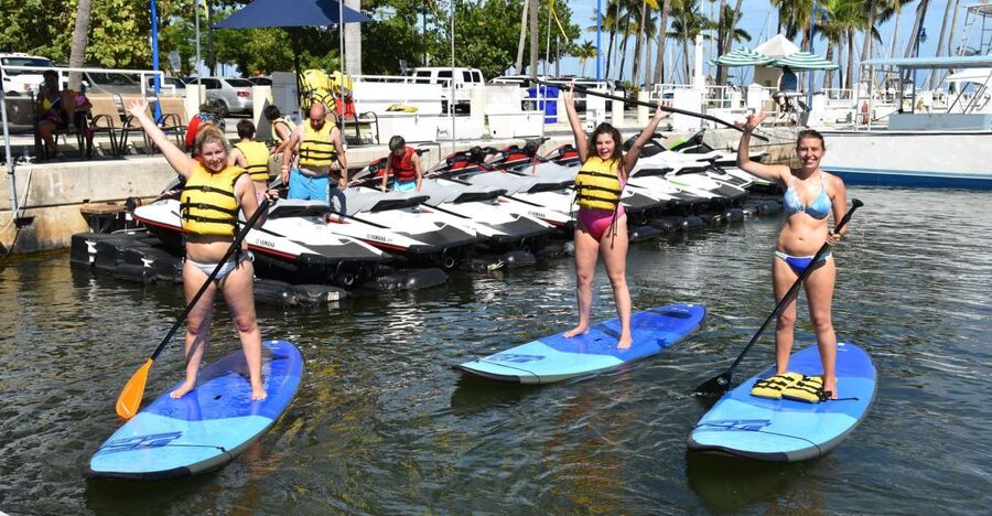 Miami: Kayak or Paddleboard Rental - Starting from the Key Biscayne beach
