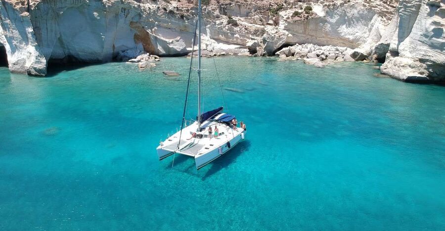 Milos: Full-Day Catamaran Cruise with Paddle Board - Key points to know before booking