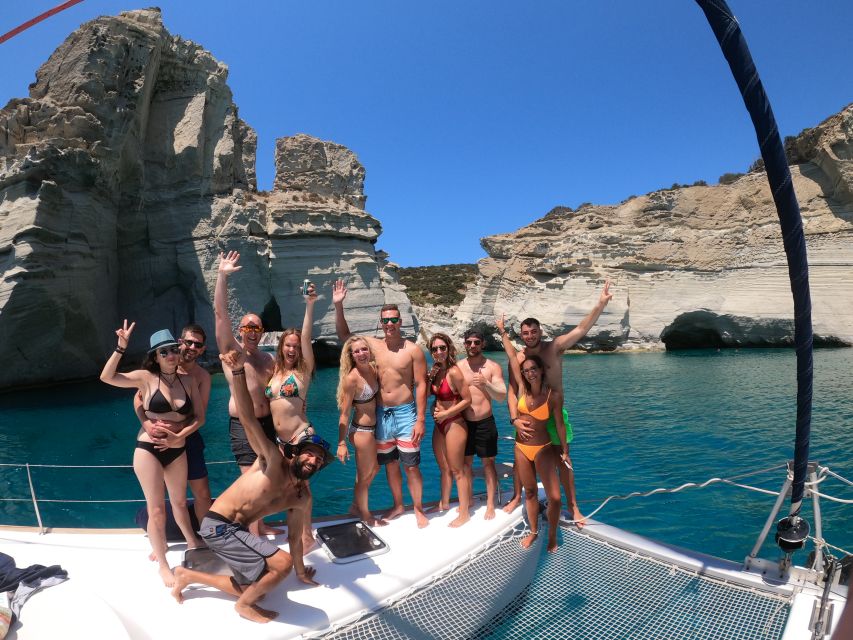 Milos: Full-Day Catamaran Cruise with Paddle Board - Why this cruise reaches the Milos you cannot drive to