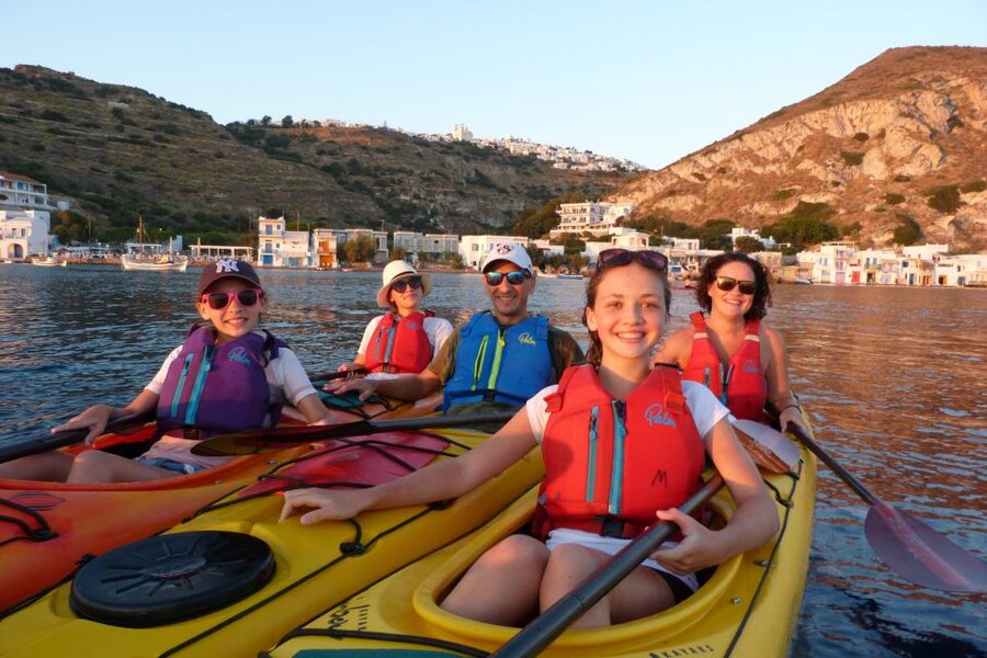 Milos: Sea Kayaking Trip at Sunset with Snack - Who Should Book This Milos Kayak Trip