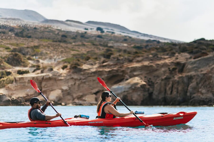 Milos: Tsigrado and Gerakas Beach Kayaking Tour - Who should book this Milos kayaking tour