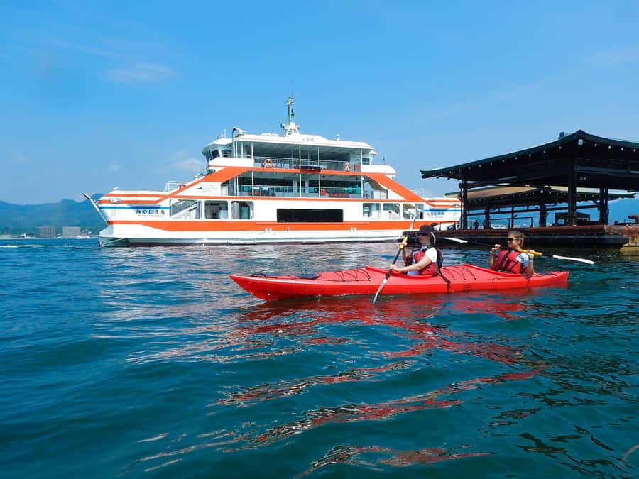 Miyajima World Heritage Torii Kayak Tour - The optional landing on Miyajima