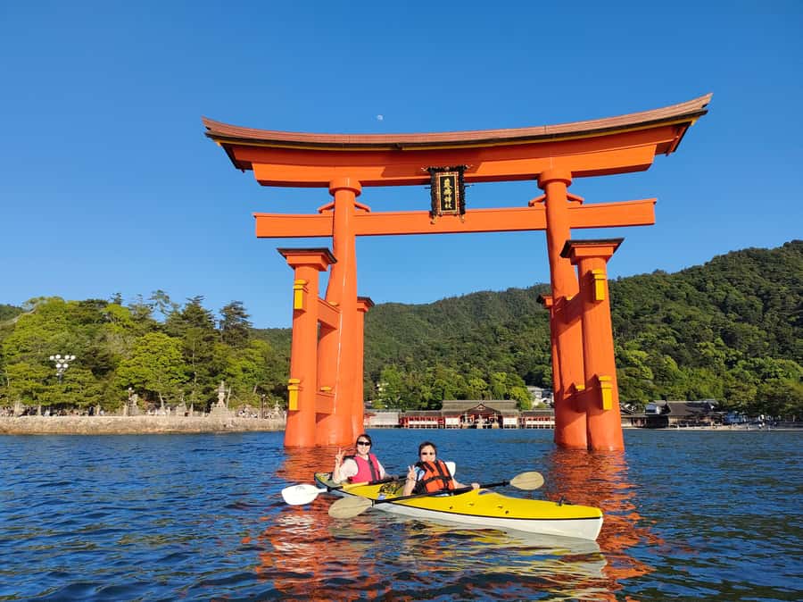 Miyajima World Heritage Torii Kayak Tour - Meeting near Miyajima Pier