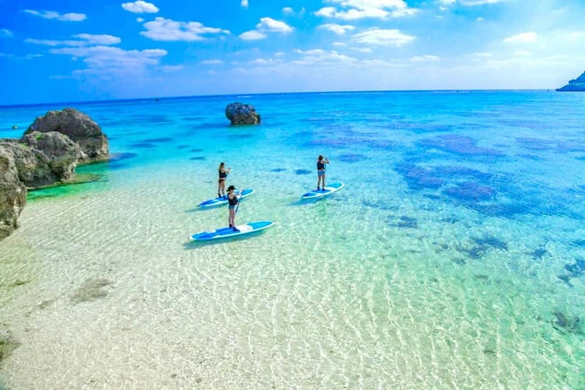 Miyako island: SUP or Canoe at Stunning Blue Beach - Paddling through Miyakojima’s blue water