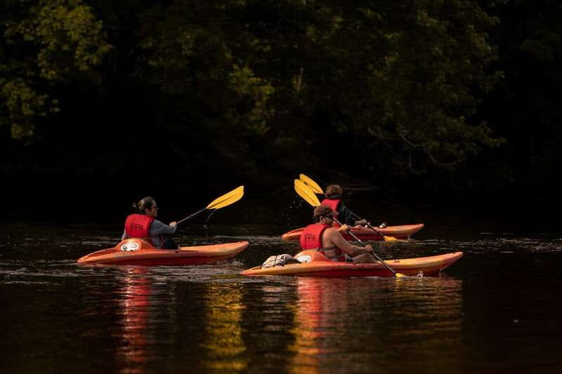 Mont-Tremblant: Self guided kayak/paddleboard on Rouge River - The shuttle ride and river launch